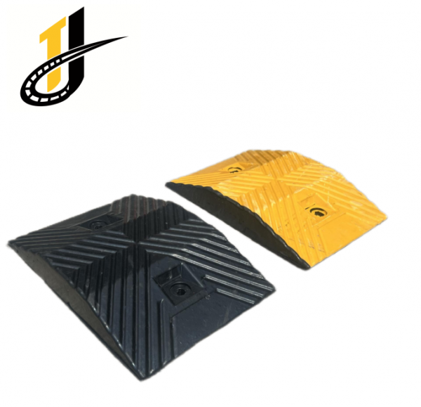 250*350*50,Yellow Black Rubber Speed Hump Steel Speed Bump Metal Speed Bump - Image 2