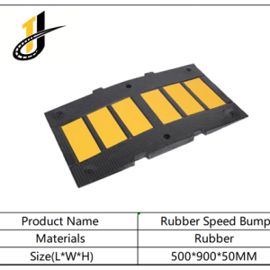 500*900*50 mm,Yellow Black Rubber Speed Hump Steel Speed Bump Metal Speed Bump