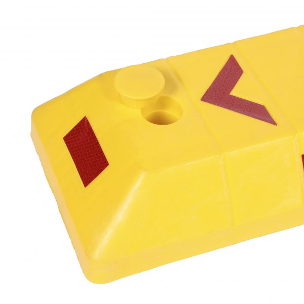 79.5cmReflective Road Safety Switches Rubber Road Warning lane Divider Pcs Traffic Cones Safety Warning Column Plastic Stanchion Post - Image 3