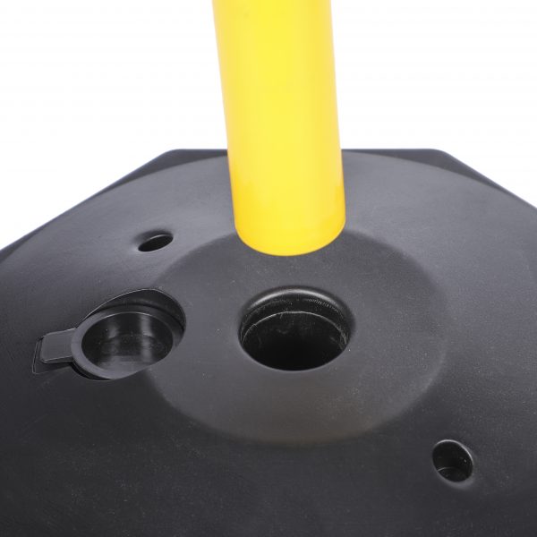 85cm PE Post & Plastic Base Traffic Bollard Reflective Water Traffic Warning Post - Image 4