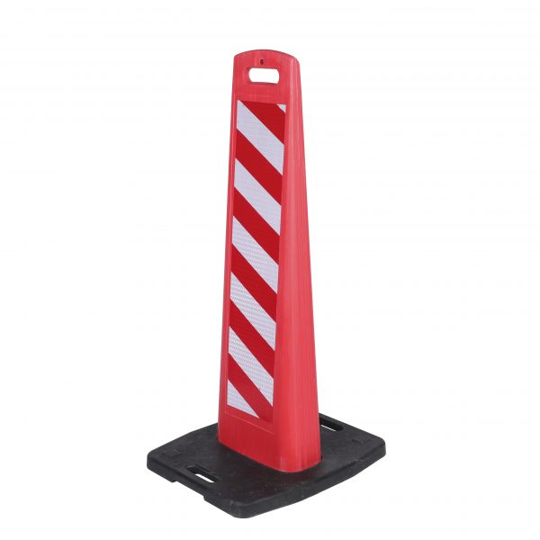 110CMWhite Red Reflective Warning Board, Lane Divider Delineator - Image 3