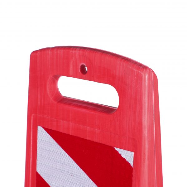 110CMWhite Red Reflective Warning Board, Lane Divider Delineator - Image 4