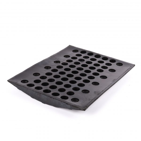 500*400*50mm,Yellow Black Rubber Speed Hump Steel Speed Bump Metal Speed Bump - Image 3