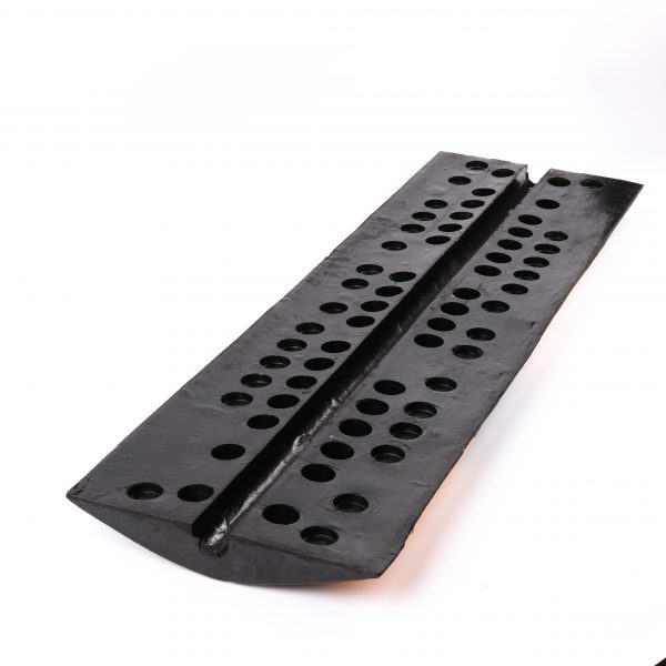 1000*300*50mm Rubber Roadway Safety Cable Ramp Protector - Image 4