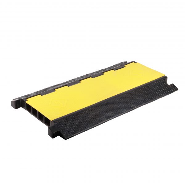900*500*60 mm Rubber Roadway Safety Cable Ramp Protector - Image 4