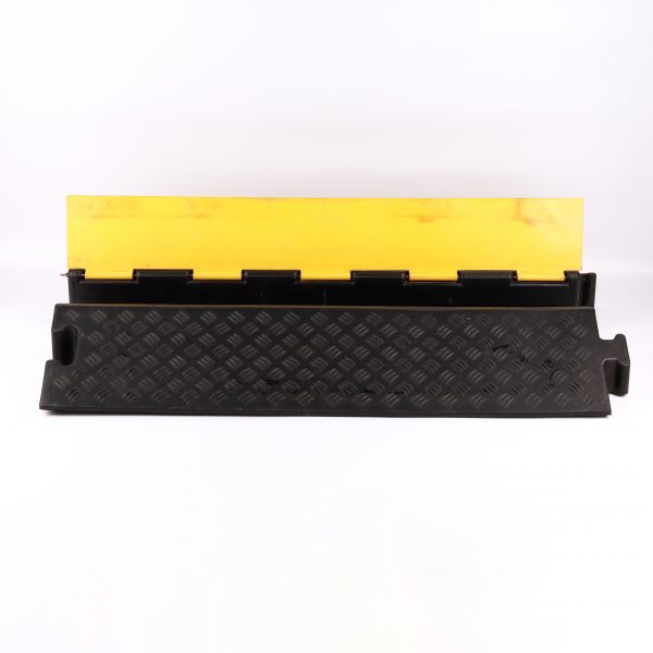 1000*600*120 mm Rubber Roadway Safety Cable Ramp Protector - Image 4