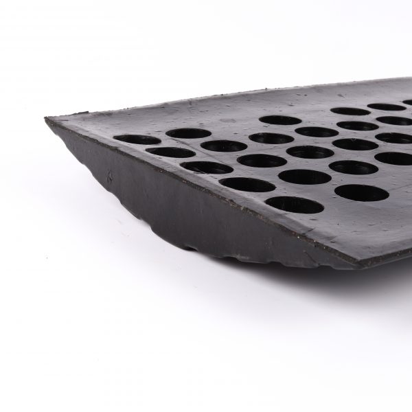 500*350*50,Yellow Black Rubber Speed Hump Steel Speed Bump Metal Speed Bump - Image 3
