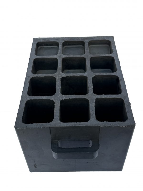 300*400*600mm High Quality Parking Lots Wheel Chocks Motorcycle Safety Traffic Rubber Wheel Chock - Image 3