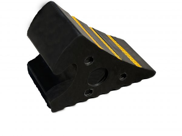 280*150*200mm High Quality Parking Lots Wheel Chocks Motorcycle Safety Traffic Rubber Wheel Chock - Image 3