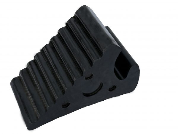 280*150*200mm High Quality Parking Lots Wheel Chocks Motorcycle Safety Traffic Rubber Wheel Chock - Image 4