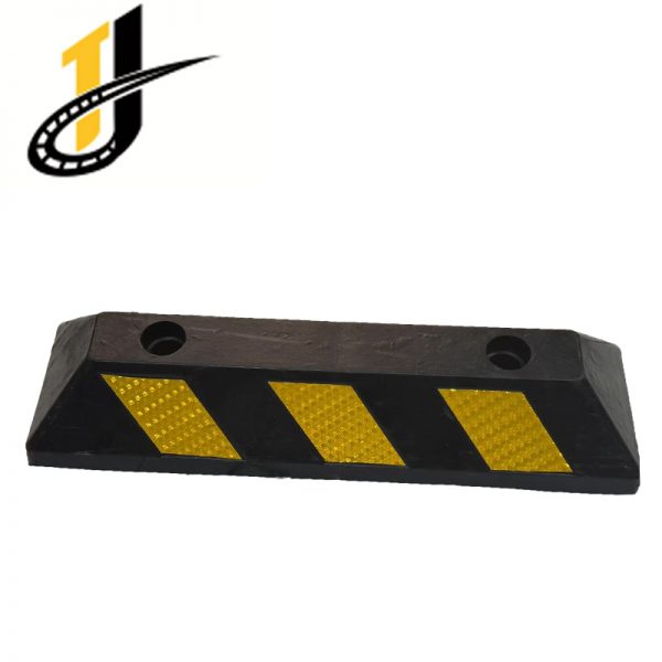 560*160*100mmRubber Wheel Stop high-reflective-rubber-parking-wheel-stop - Image 2