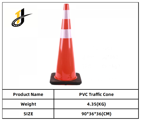 90*36*36High Visible Economic PVC Traffic Cones